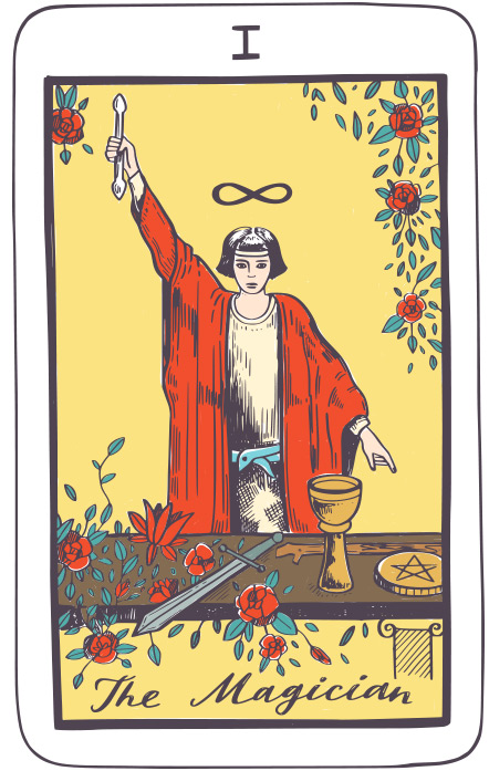 El Mago - Tarot Rider Waite