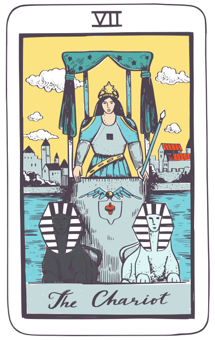 El Carro - Tarot Rider Waite
